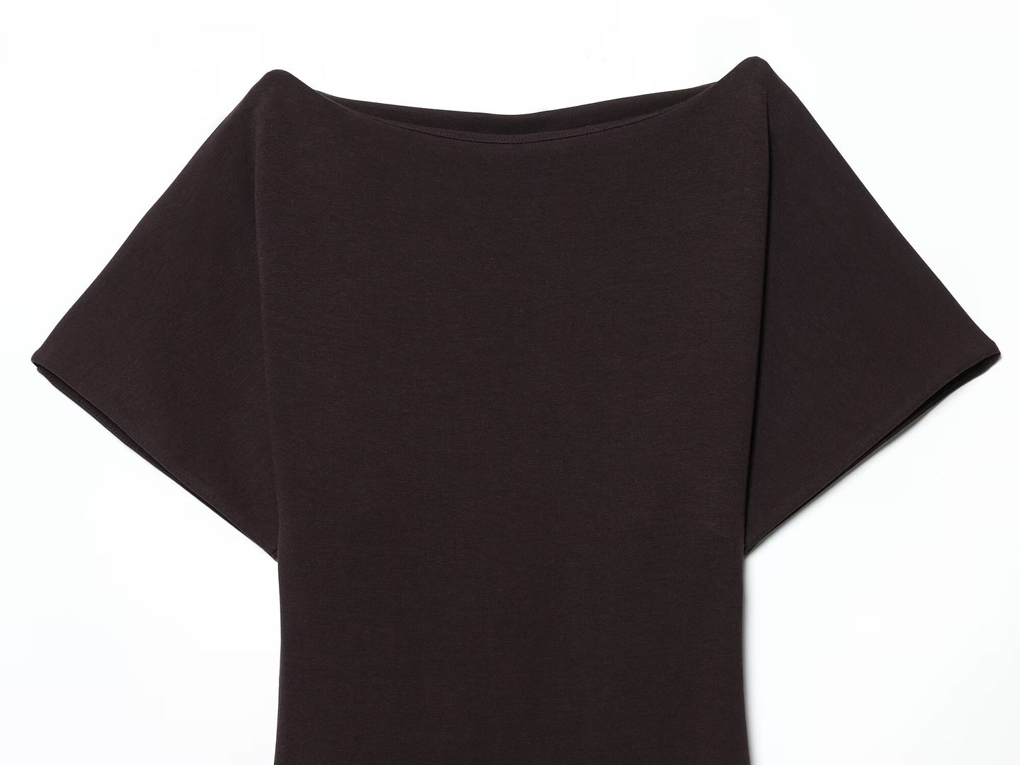 Women's slim short sleeved patchwork dress