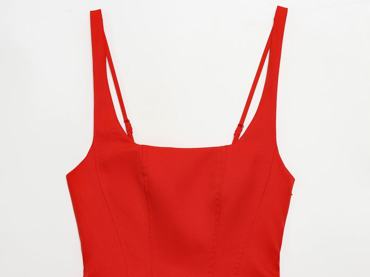 Women's sexy sleeveless hip hugging tied dress